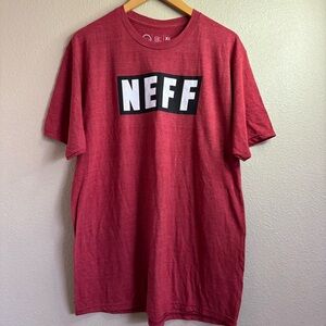 Neff Classic Men’s Red Short Sleeve Tee size XL